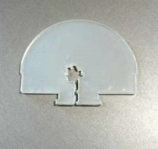 ЗИП OMA-86.6S6 (M5) Вставка (стекло индикатора под металл. крышку)