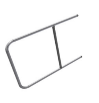 OMA-36.6А6 (A1) Створка НЕРЖАВЕЮЩАЯ. Высота 605мм Труба НЕРЖ. 25мм. ОДНА перемычка. Длина створки,мм [400-495]