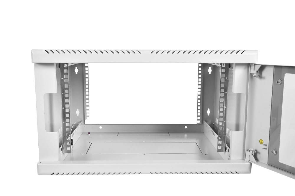 Шкаф телекоммуникационный настенный 6u 600х350 дверь стекло