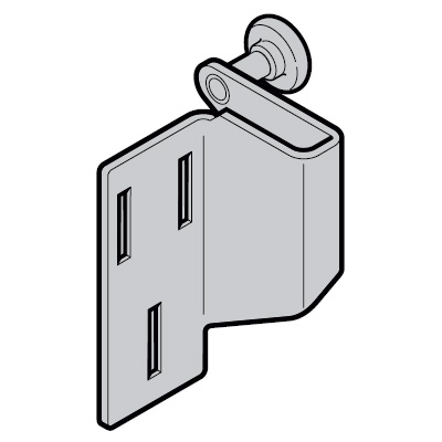 HORMANN 3044715 Роликодержатель левый
