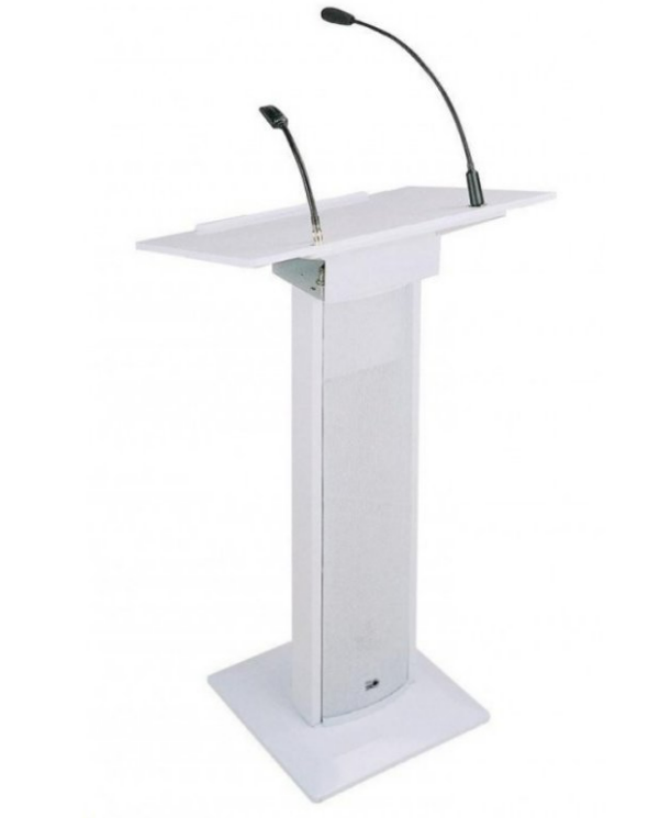 Roxton IP-A6236 Мобильная трибуна со встроенной акустической системой, микрофоном и лампой