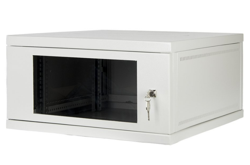 Roxton R-096WW 19” шкаф для оборудования, 9Uх600мм, полезная глубина 535мм, с настенным креплением (без ножек/роликов)