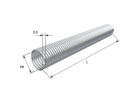 Doorhan Pr_Sb 900мм Пружина торсионная (50/5.5 (L))