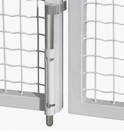 LOCINOX VSF-K-QF1BL-ALUM Стардартный вертикальный засов со стержнем из стали горячей оцинковки  - Quick Fix